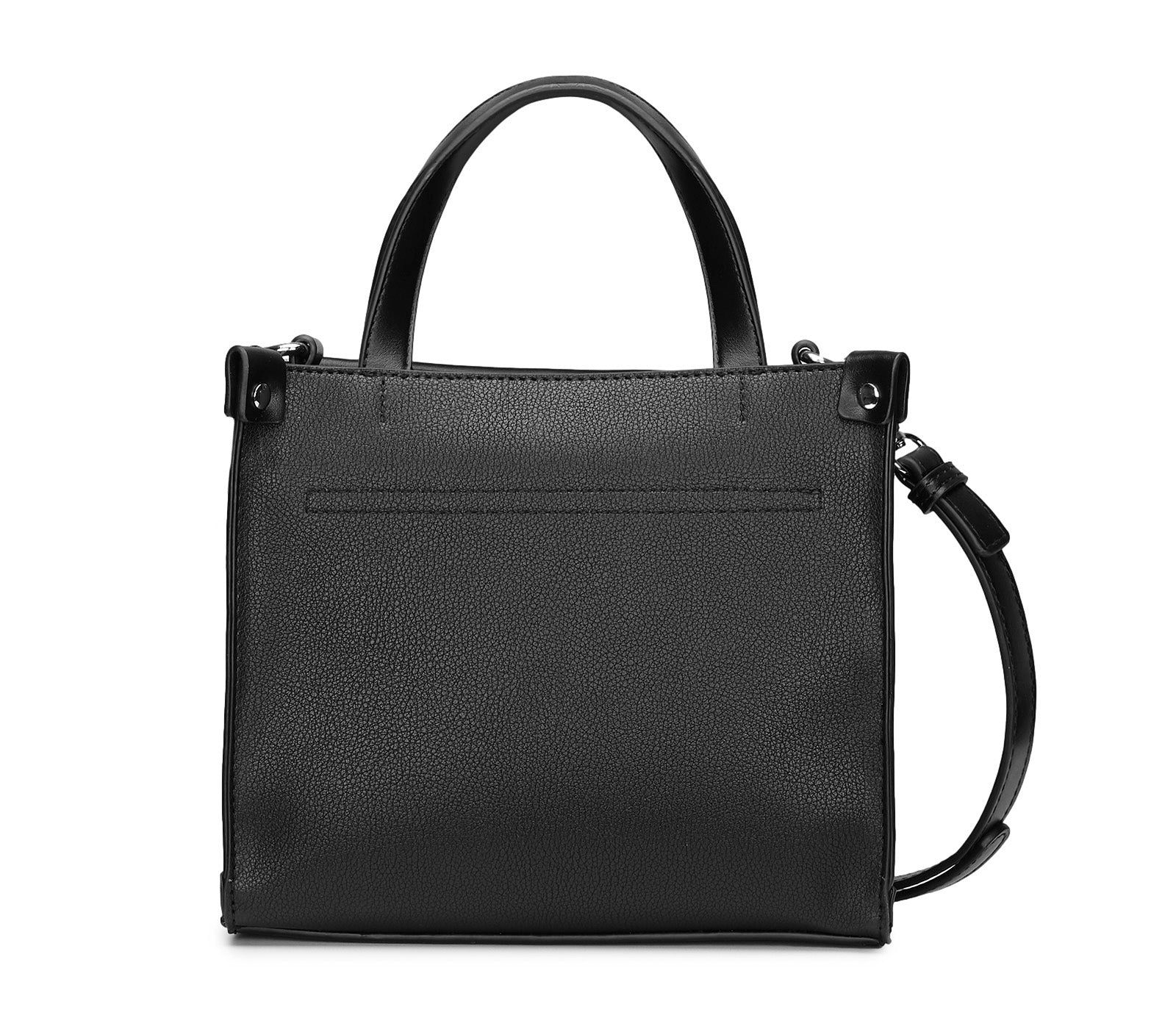 MINI BAG BLACK EYELETS