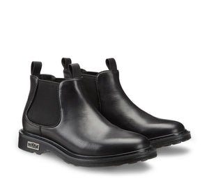 Stivaletti Beatle da Donna in Pelle Nera