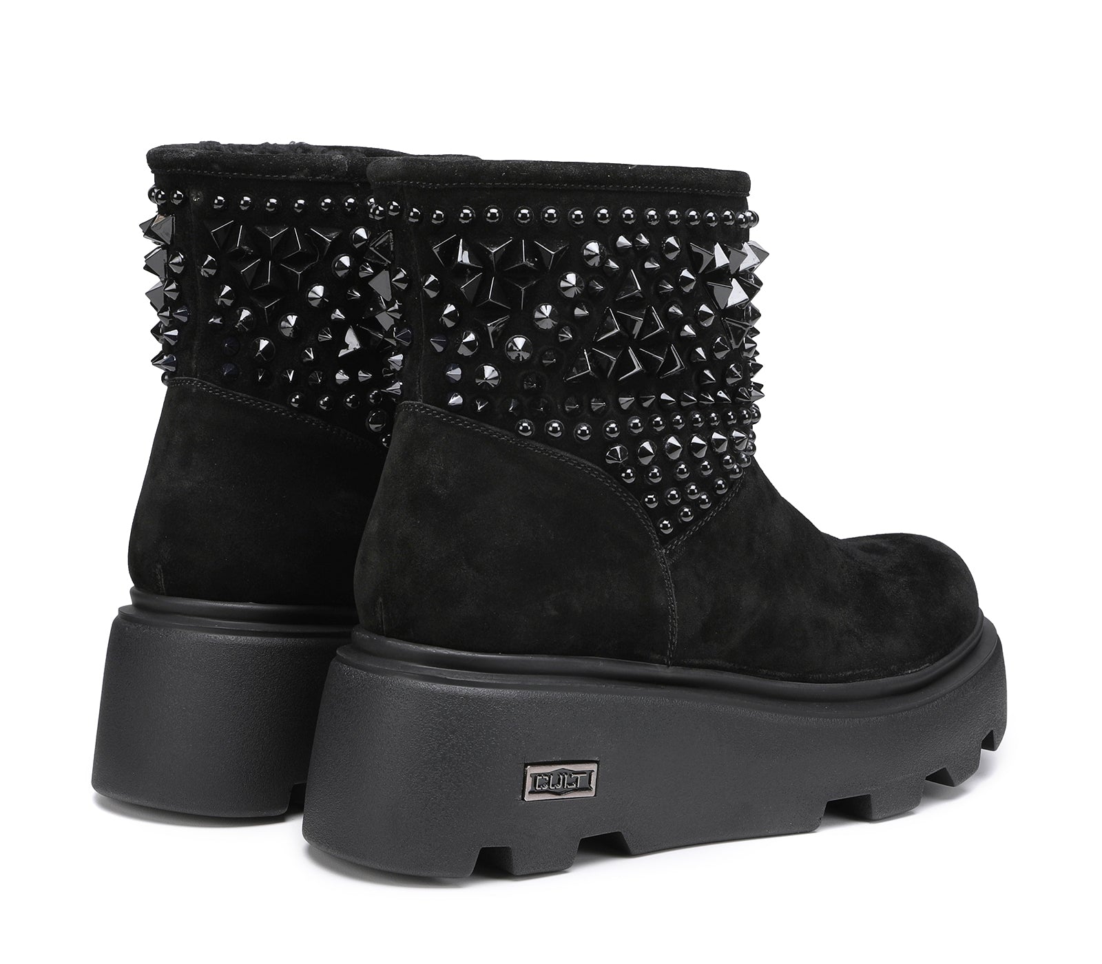 Stivaletti Sherpa Boot Neri da Donna