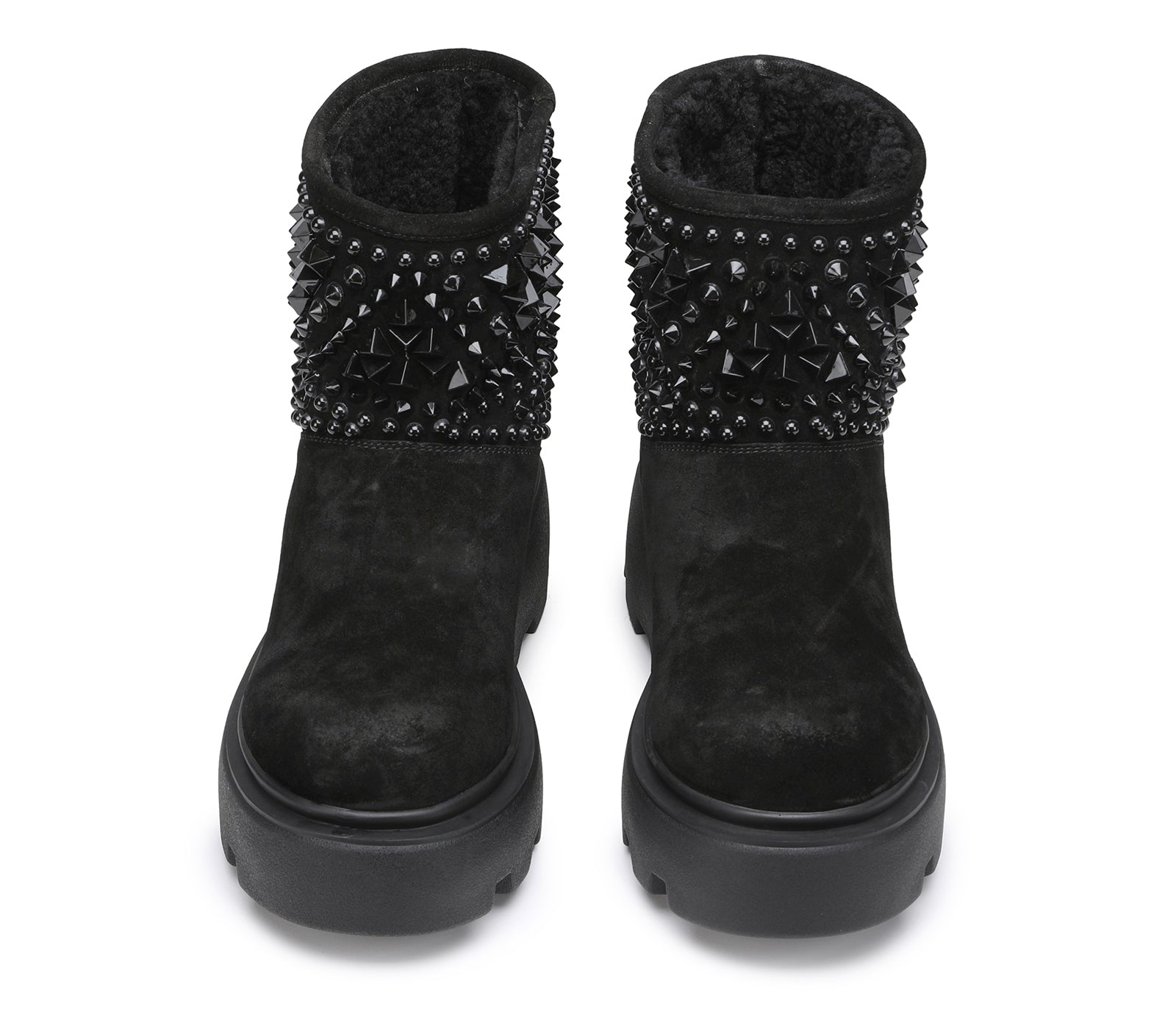 Stivaletti Sherpa Boot Neri da Donna